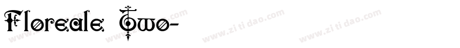 Floreale Two字体转换